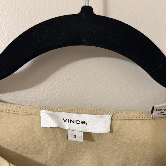 Vince Cream and Tan Blouse - Picture 7 of 11